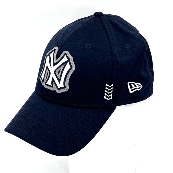 New York Yankees New Era Cooperstown Collection Cap Hat M/L Elastic Navy Blue - Picture 7 of 15